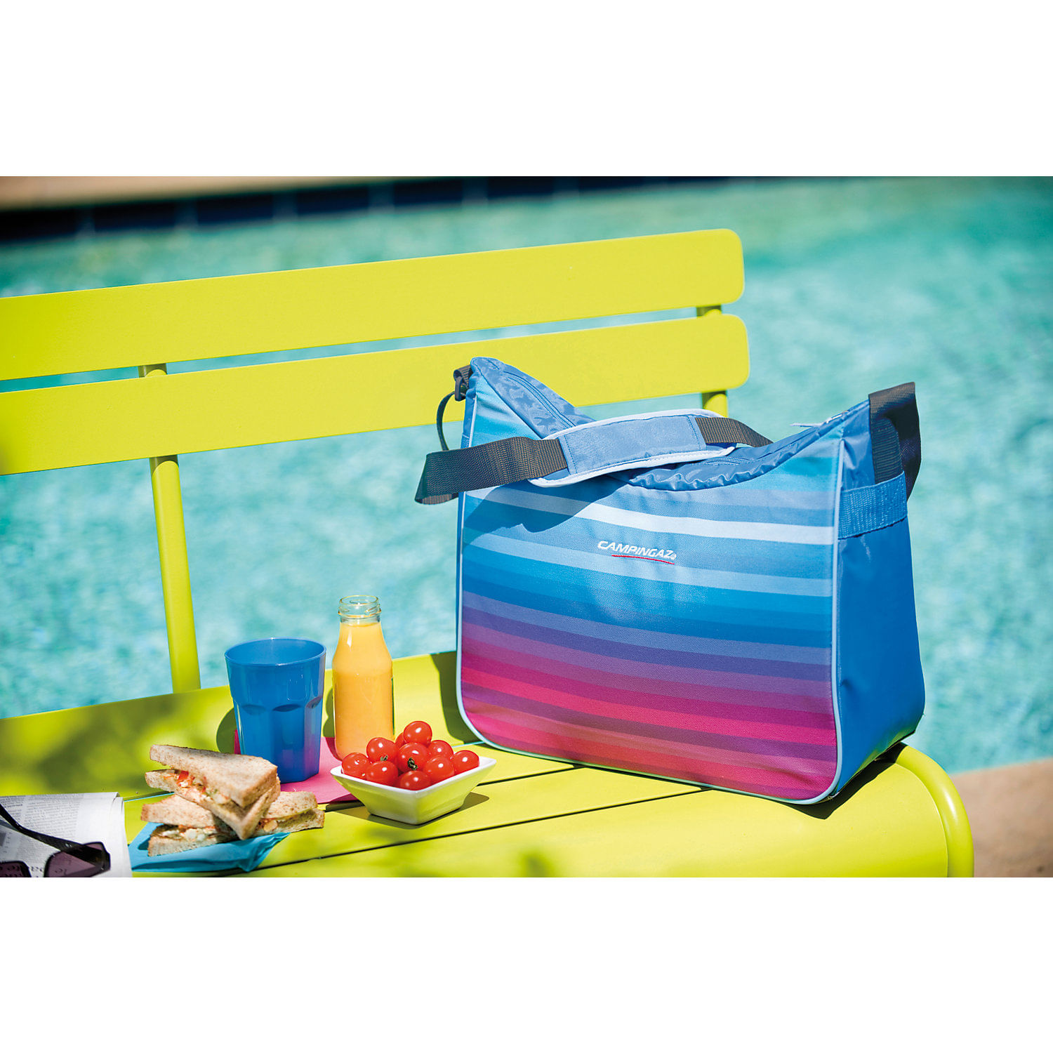 Geanta Frigo Luna 12L Arctic, multicolor, 48x33x5 cm - imagine 5